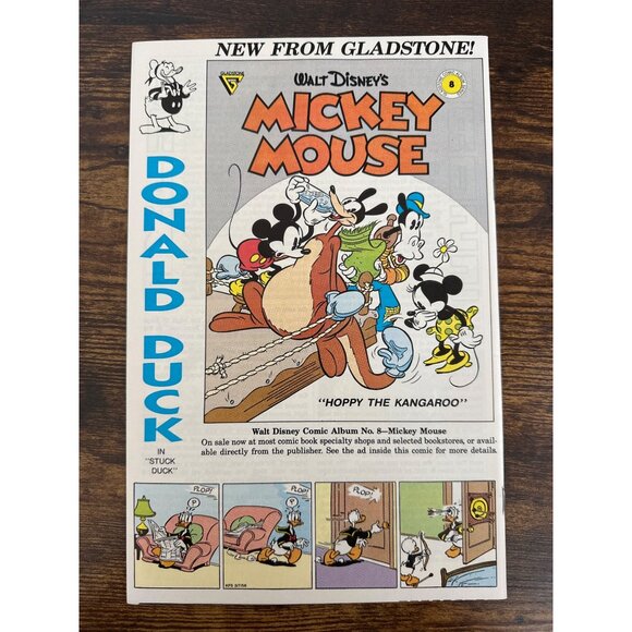 Gladstone Walt Disneys Uncle Scrooge Adventures #6 Comic 1988 Bagged Boarded - Picture 3 of 5